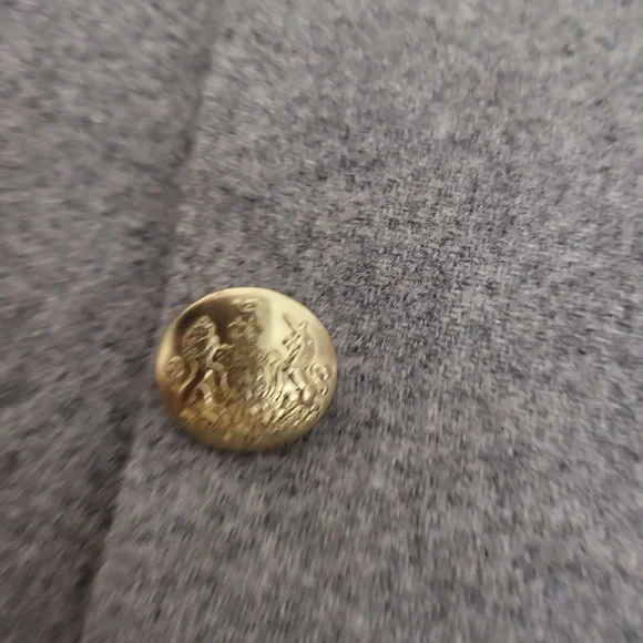 J. Crew Heather Gray Flannel Wool Blend Schoolboy Blazer Jacket Size 14 NWT - Picture 9 of 9